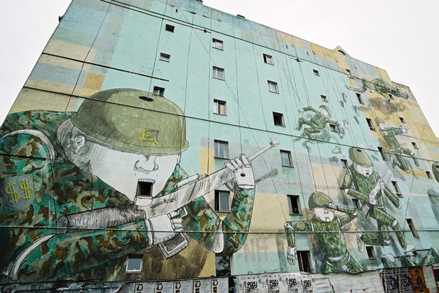 Blu: Artwork in Warsaw