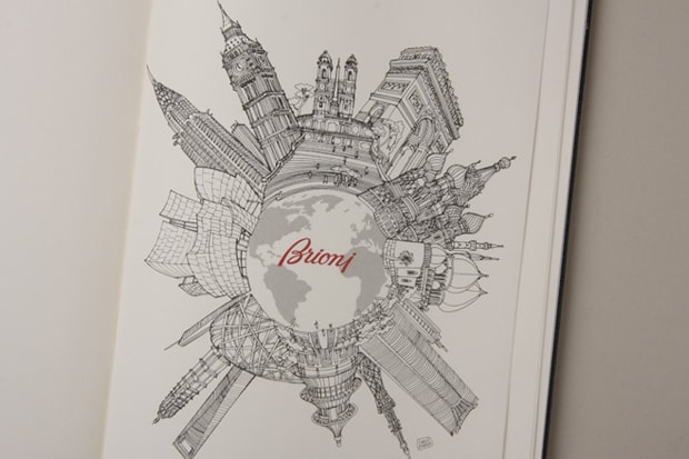 Brioni Moleskine Notebooks by Carlo Stanga