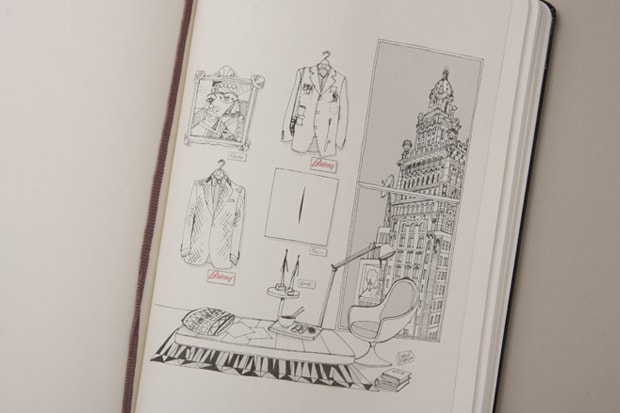 Brioni Moleskine Notebooks by Carlo Stanga