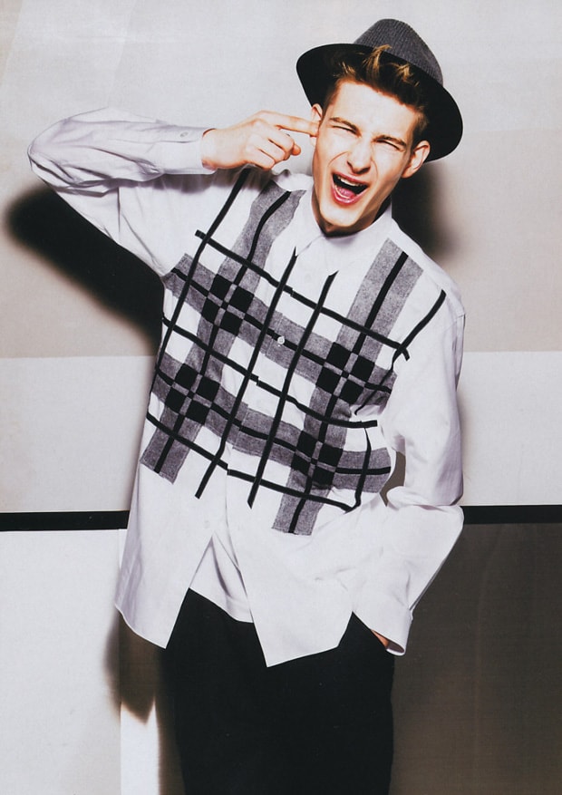 POPEYE 2010 August COMME des GARCONS SHIRT Editorial