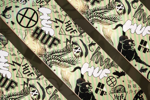 SoBe Squamata x HUF Cap & Skate Deck