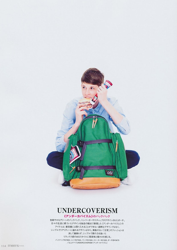 men's FUDGE 2010 Fall/Winter "ESSENTIAL ACCESSORIES PERFECT CATALOG" Editorial