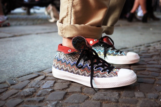 Streetsnaps: Missoni Converse
