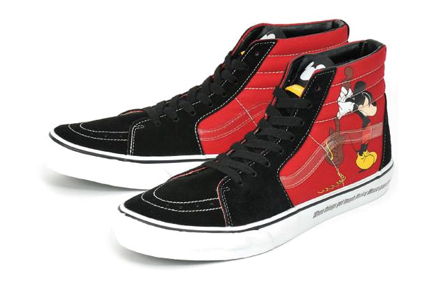 Vans x Disney "Mickey Mouse" SK8-HI 
