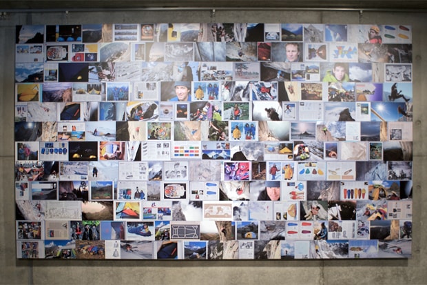 "The Big Wall" Exhibition featuring Yuri Shibuya at The North Face Standard