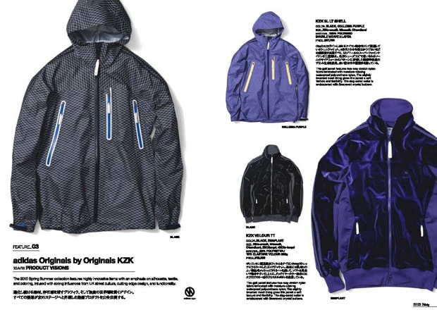 Kazuki Kuraishi for adidas Originals by Originals 2010 Fall/Winter Booklet