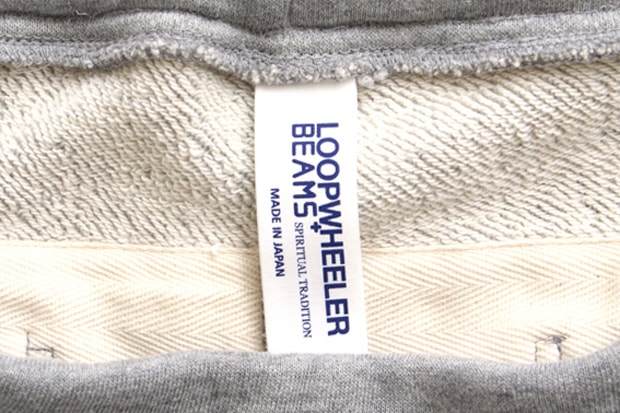 Loopwheeler x Beams Fleece Pants