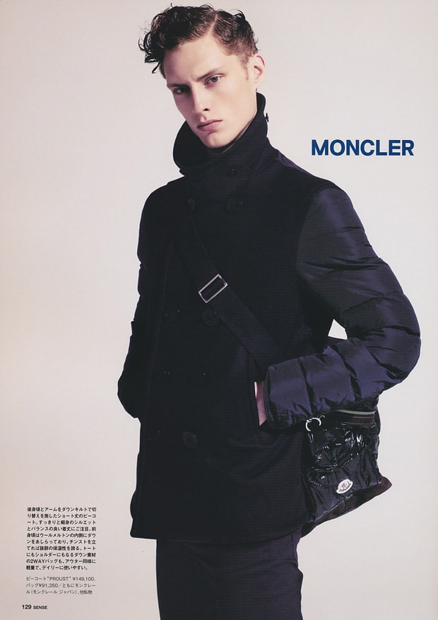 Moncler Editorial in SENSE Magazine
