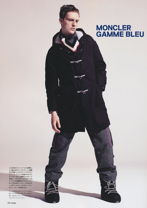 Moncler Editorial in SENSE Magazine