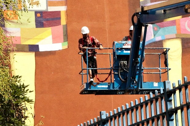 Os Gemeos x Futura Mural for AKA NYC & 12oz. Prophet