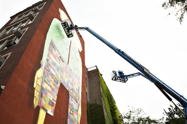 Os Gemeos x Futura Mural for AKA NYC & 12oz. Prophet