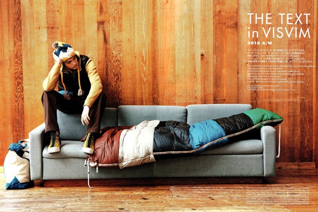 SENSE Magazine: THE TEXT in visvim 2010 Fall/Winter