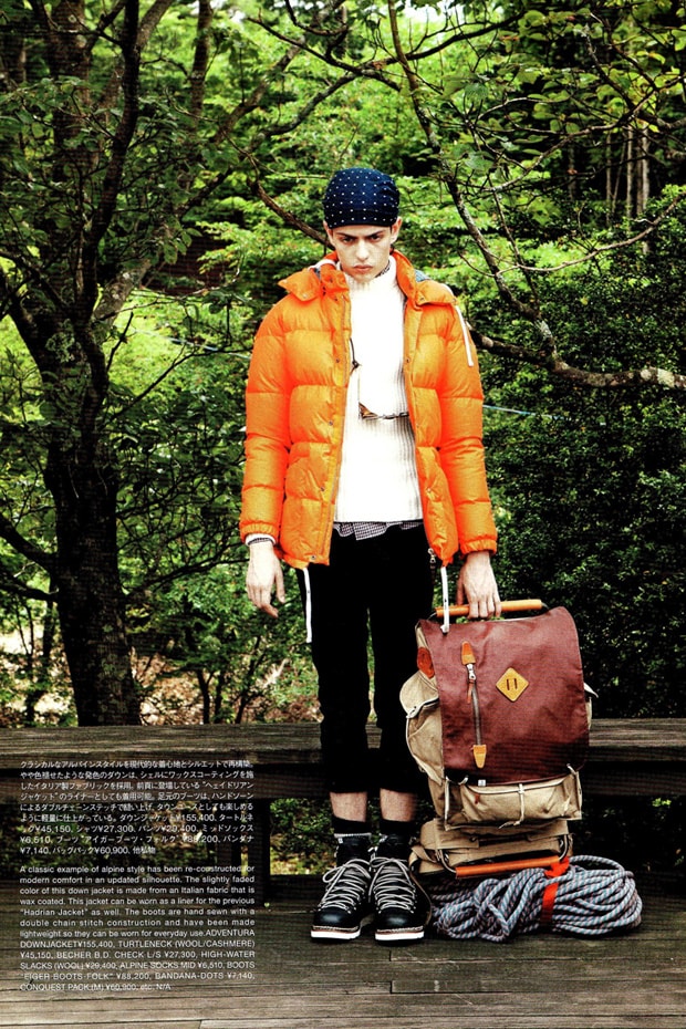 SENSE Magazine: THE TEXT in visvim 2010 Fall/Winter