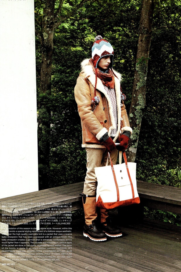 SENSE Magazine: THE TEXT in visvim 2010 Fall/Winter