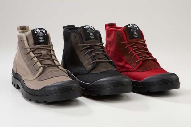 Stussy Deluxe x Palladium 2010 Fall Footwear