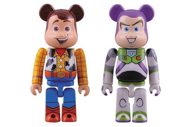 Toy Story x MEDICOM TOY BEARBRICK Buzz Lightyear & Woody Pack