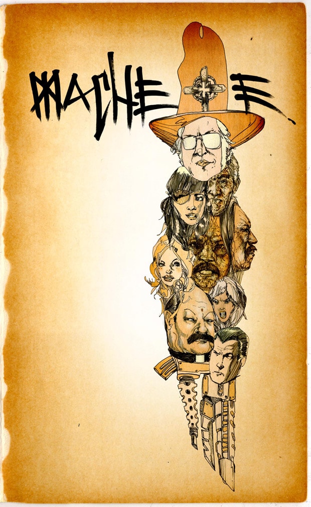 David Choe x Danny Trejo "Machete"