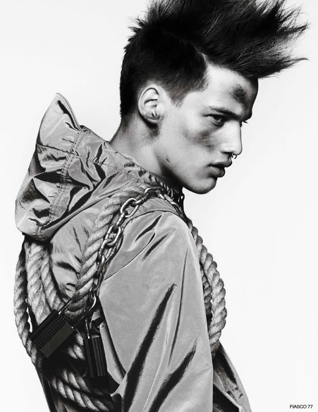 Fiasco Magazine "Black Block White Riot" Editorial
