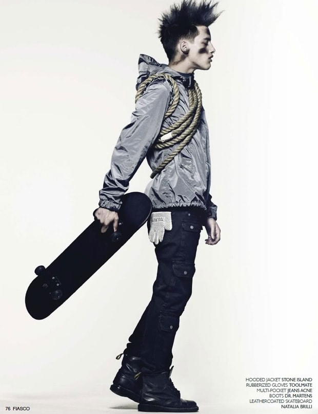 Fiasco Magazine "Black Block White Riot" Editorial