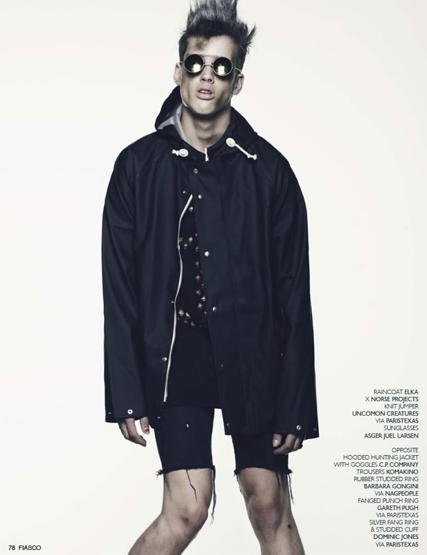 Fiasco Magazine "Black Block White Riot" Editorial