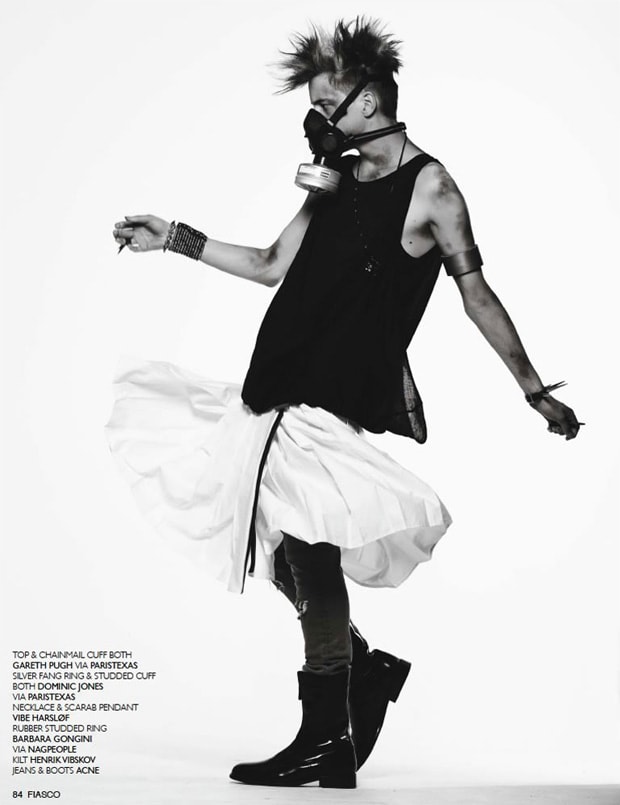 Fiasco Magazine "Black Block White Riot" Editorial