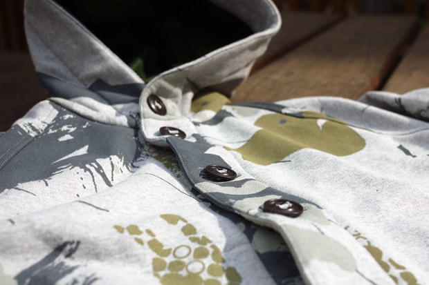 Griffin 2010 Fall/Winter Bladecut Hooded Button Sweat