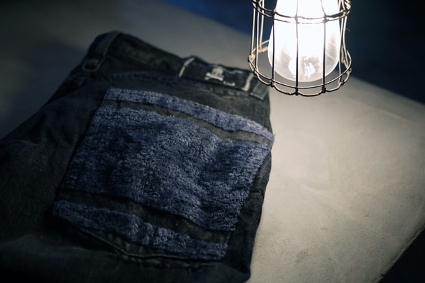 mastermind JAPAN Double Ring Washed Denim