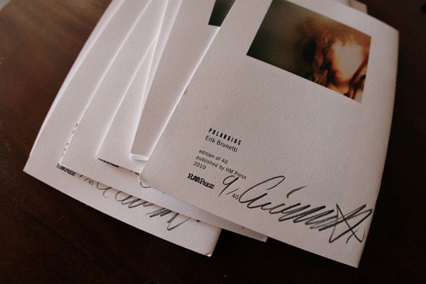 Polaroids by Erik Brunetti Zine