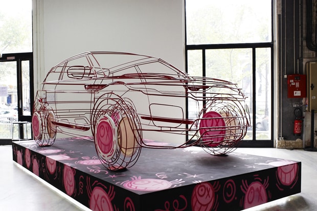 Range Rover Evoque Paris Pop-Up Installations 
