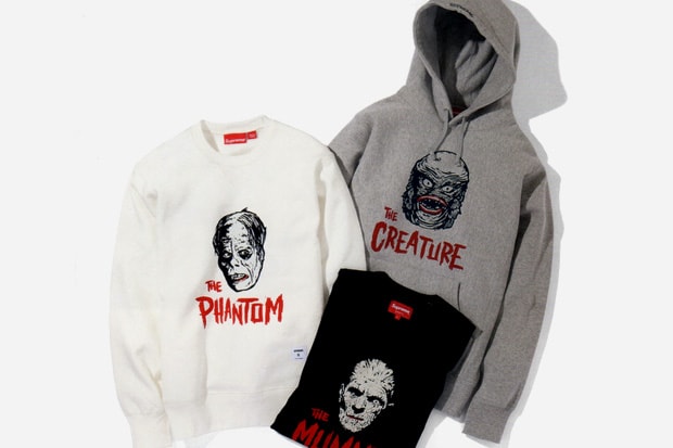 Supreme x Universal Studios "Universal Monsters" Collection