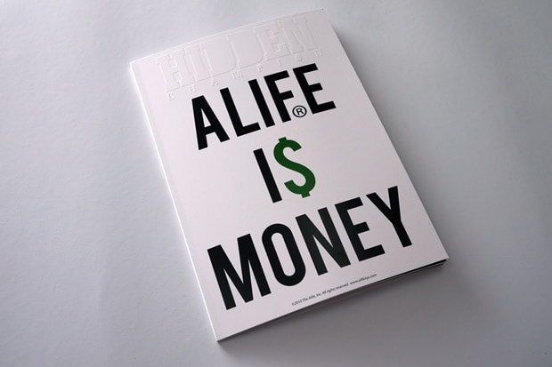 ALIFE x HIDDEN CHAMPION BOOK Vol.2 "ALIFE IS MONEY" 