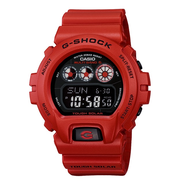 CASIO G-SHOCK "Burning Red" Collection 