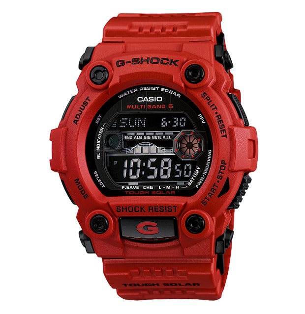 CASIO G-SHOCK "Burning Red" Collection 