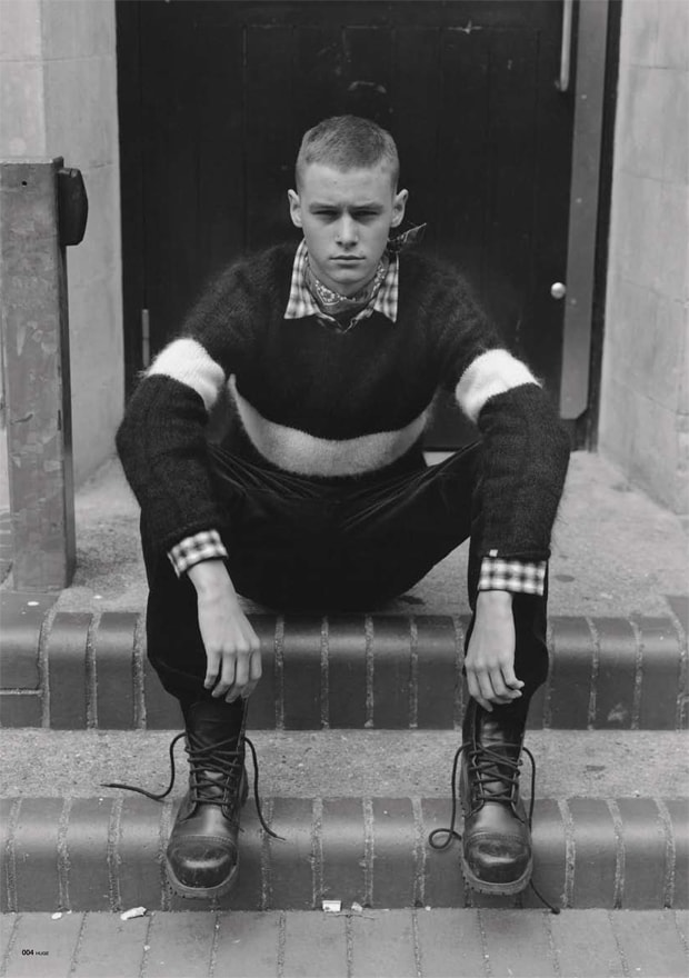 HUGE Magazine BEDWIN & THE HEARTBREAKERS 2010 Fall/Winter "BLACKENED" Editorial