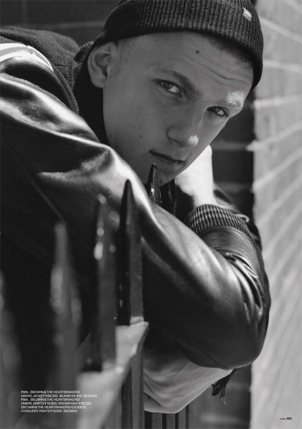 HUGE Magazine BEDWIN & THE HEARTBREAKERS 2010 Fall/Winter "BLACKENED" Editorial