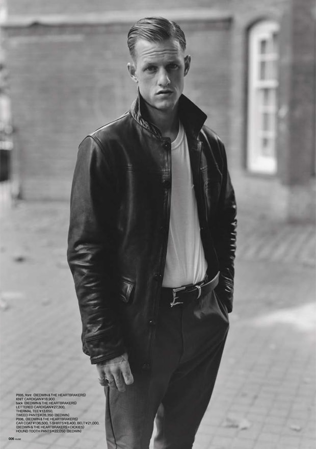 HUGE Magazine BEDWIN & THE HEARTBREAKERS 2010 Fall/Winter "BLACKENED" Editorial