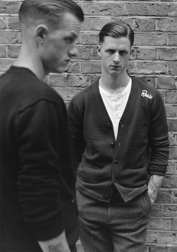 HUGE Magazine BEDWIN & THE HEARTBREAKERS 2010 Fall/Winter "BLACKENED" Editorial