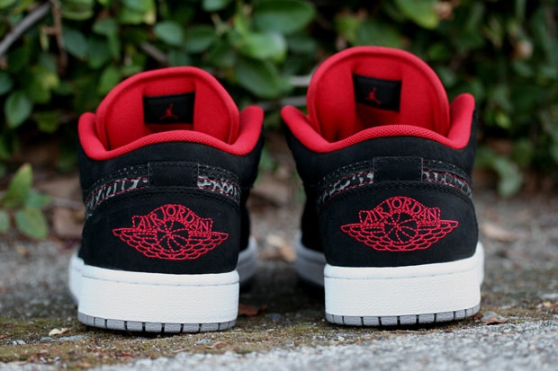 Air Jordan 1 Phat Low Black/Varsity Red