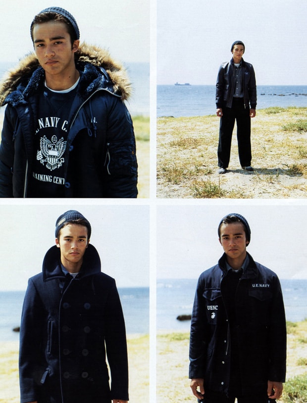 MEN’S NON-NO 2010 Fall/Winter SOPHNET. & uniform experiment Editorial