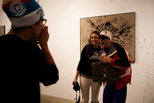 Niels Shoe Meulman "Calligraffiti Throw-Ups" Exhibition
