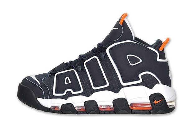 Nike Air More Uptempo Navy/Orange