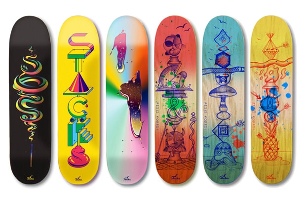 stacks 2010 Holiday Skate Decks