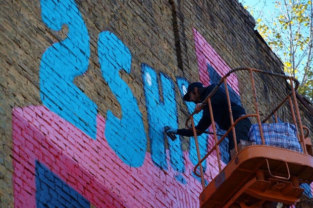 2Shy Kiev Mural