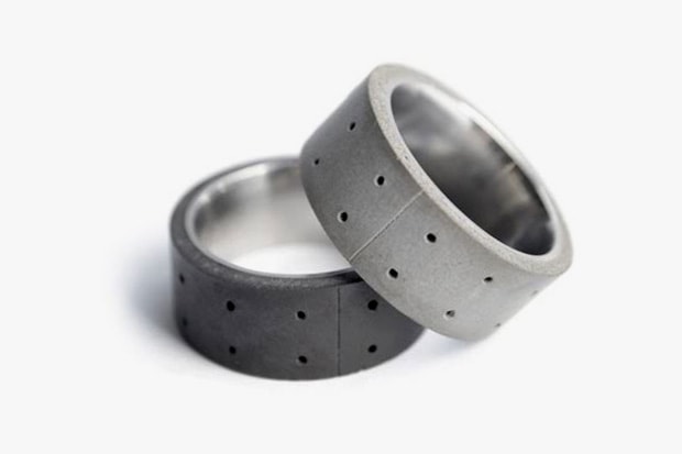 Beat Poet x 22designstudio Concrete Rings 