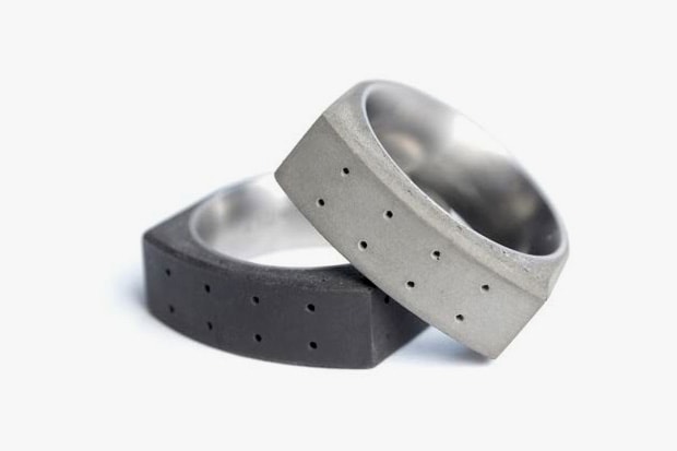 Beat Poet x 22designstudio Concrete Rings 