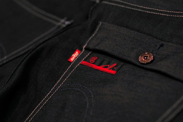 CLOT x Levi’s Nylon Dynasty 502 Rigid Jeans