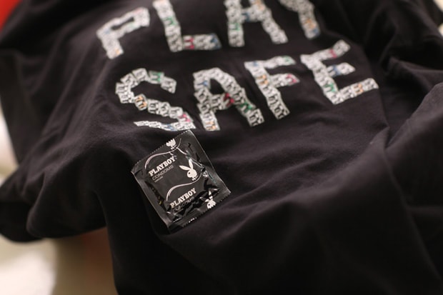 CLOT X Playboy Condoms Safe Guard T-Shirt