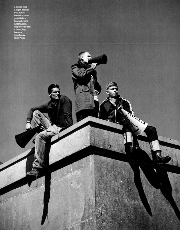 GQ Italia “Revolution Is My Girlfriend” Editorial