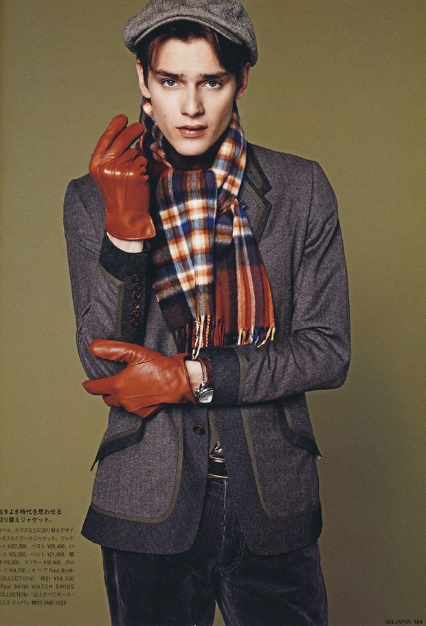GQ Japan: The Letter from him by Paul Smith