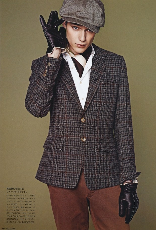 GQ Japan: The Letter from him by Paul Smith